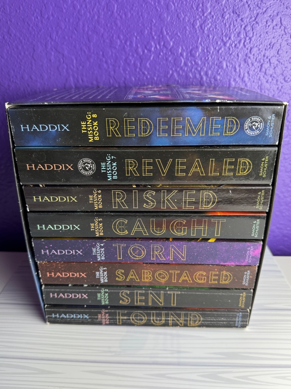 The Missing Series Complete 8 Book Lot Margaret Peterson Haddix Paperback Set